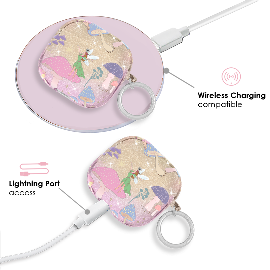 Enchanted Mushrooms AirPod Case