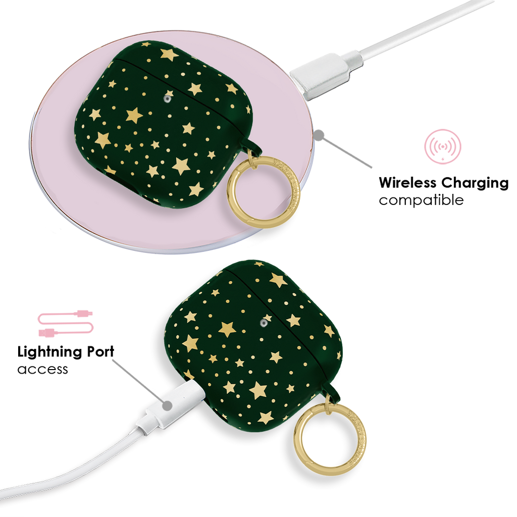 Evergreen Stars AirPod Case