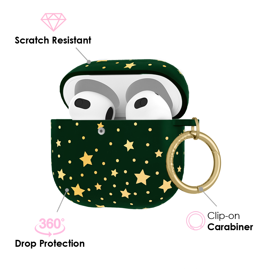 Evergreen Stars AirPod Case