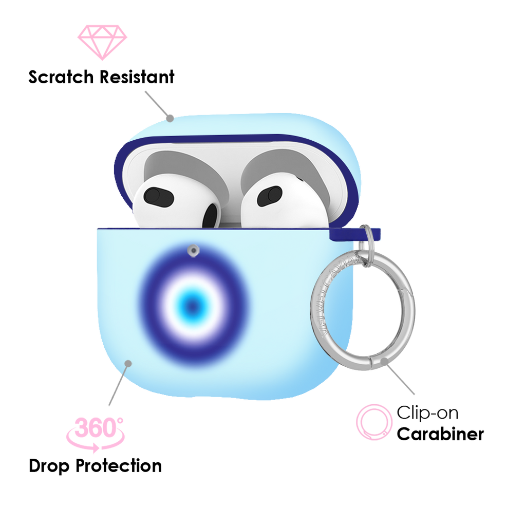 Evil Eye Aura AirPod Case
