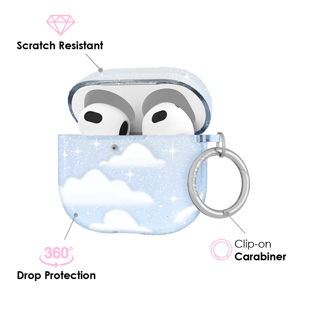 In the Clouds Stardust AirPod Case