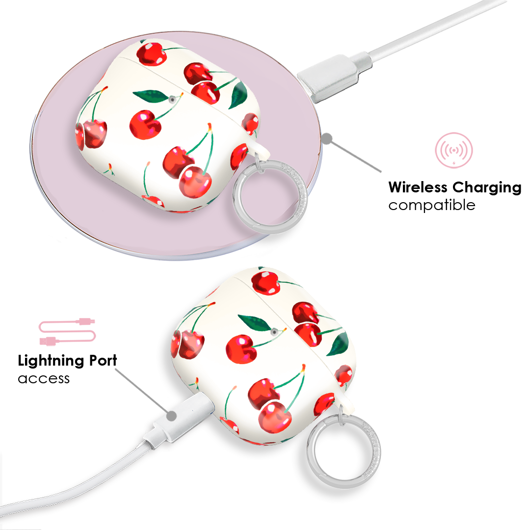 Mon Cheri Cherry AirPod Case