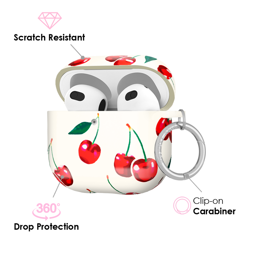 Mon Cheri Cherry AirPod Case