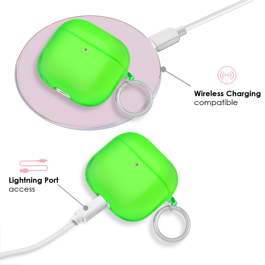 Neon Green AirPods Case