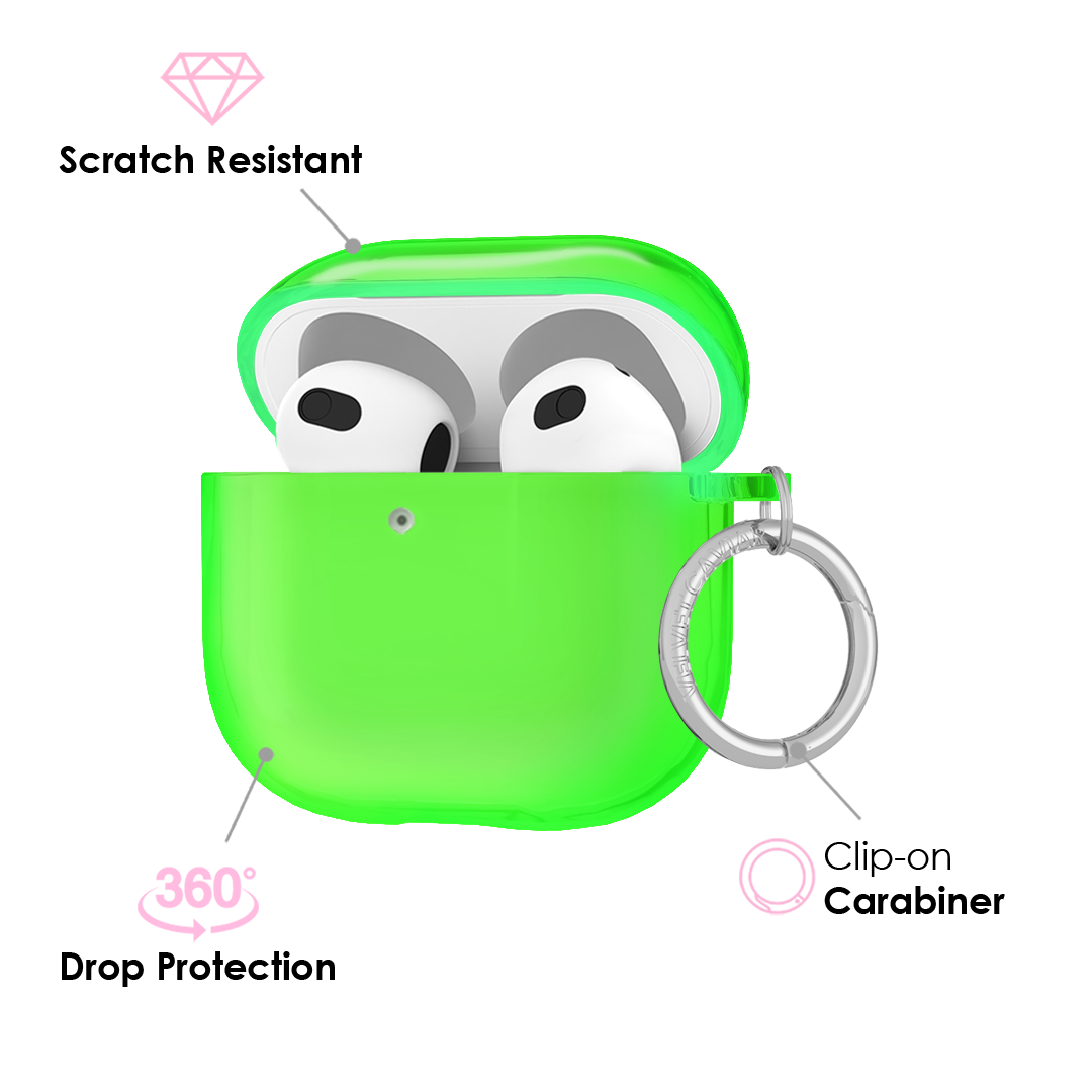 Neon Green AirPods Case