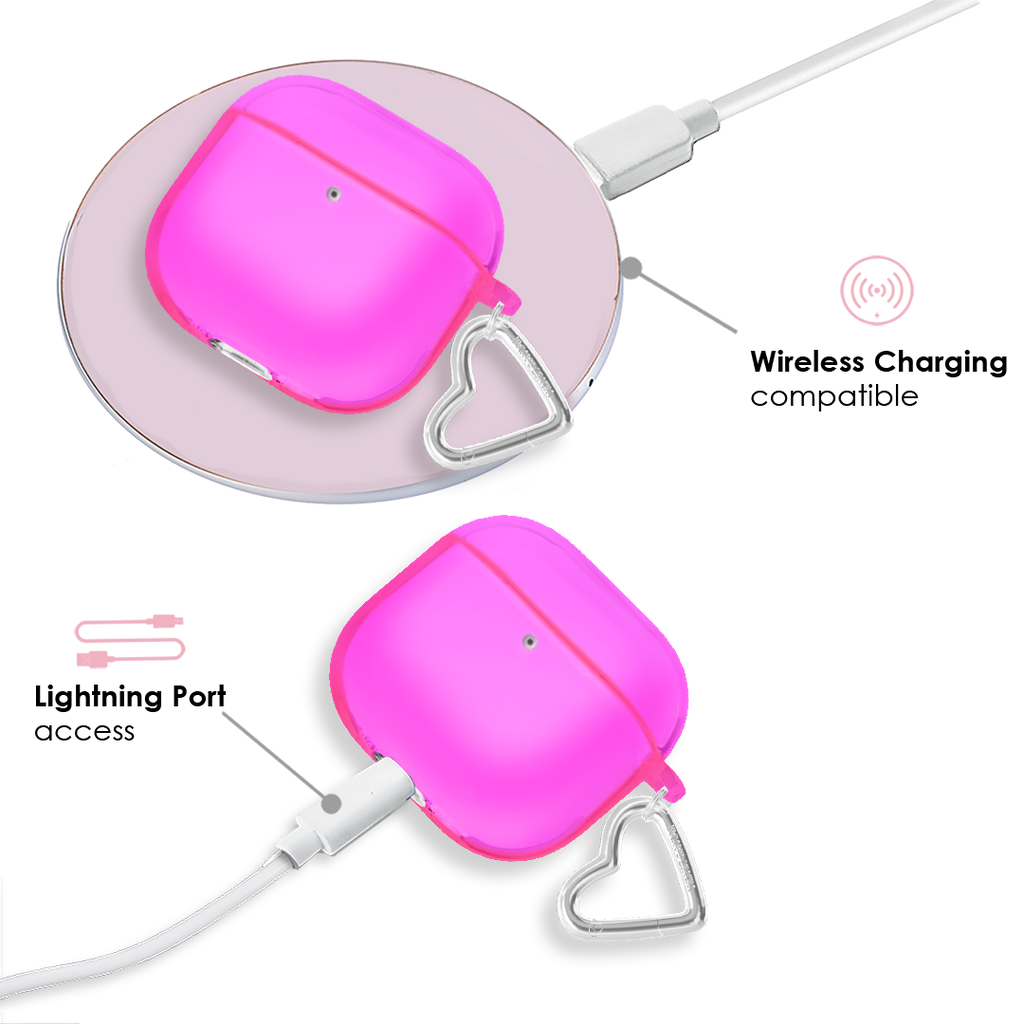Neon Pink AirPod Case