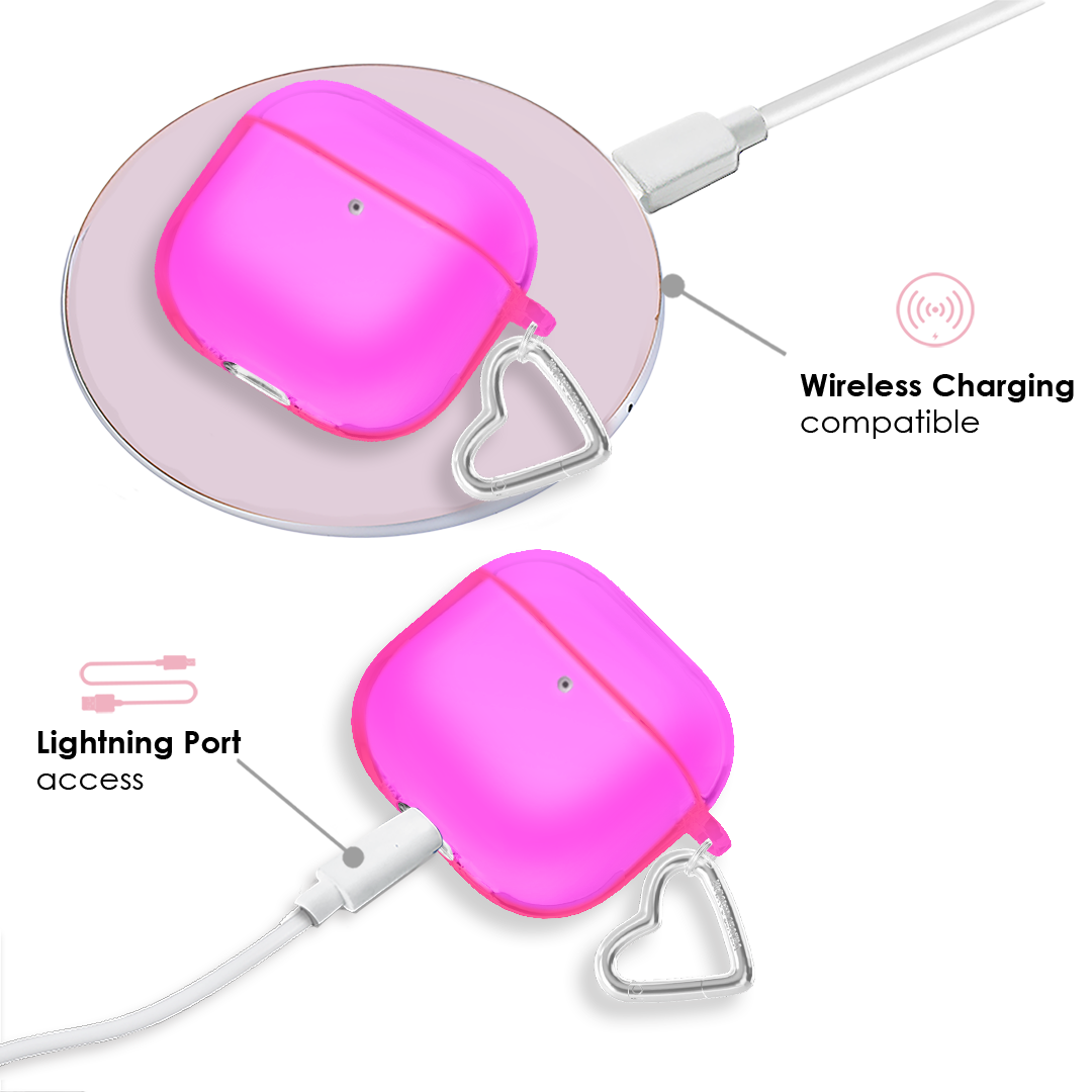 Neon Pink AirPod Case