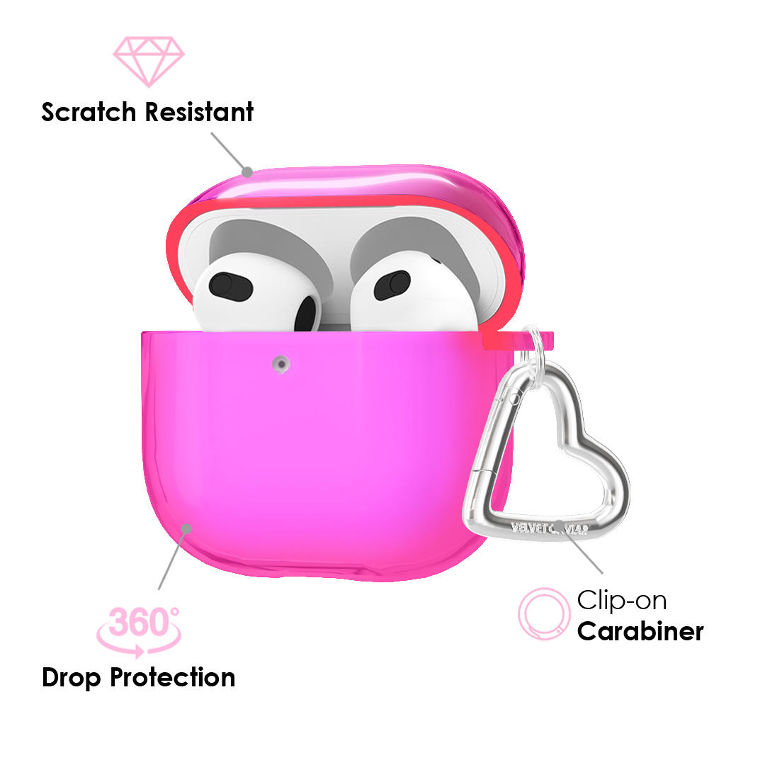 Neon Pink AirPod Case