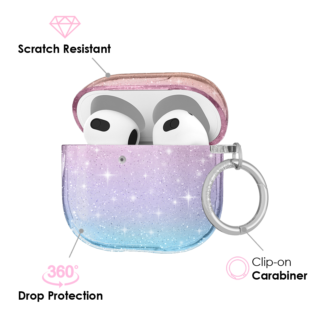 Ombre Stardust Glitter AirPods Case