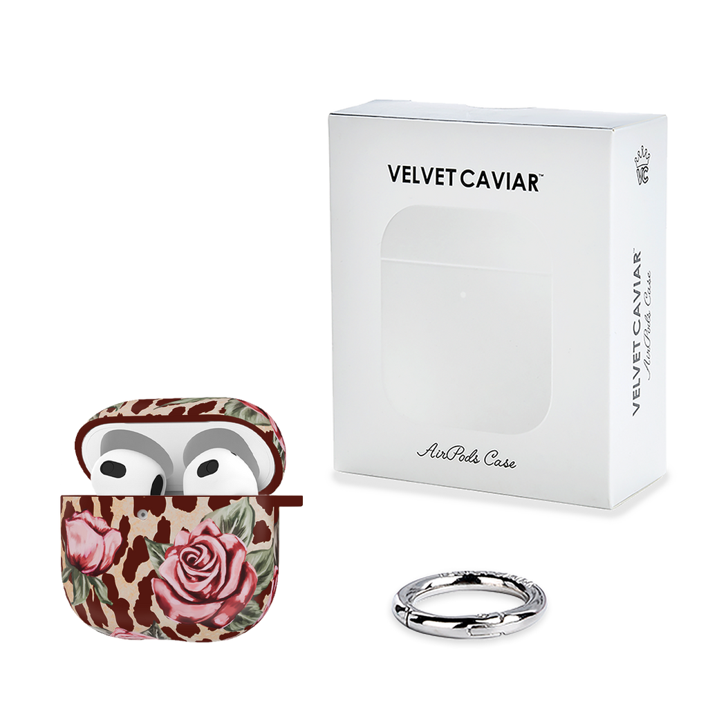 Rosy Leopard AirPod Case