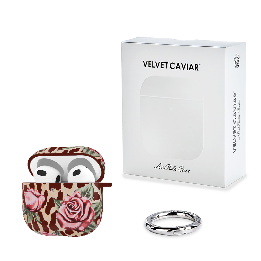 Rosy Leopard AirPod Case