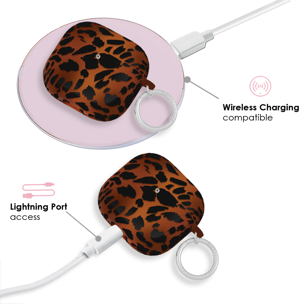 Leopard Tort AirPod Case