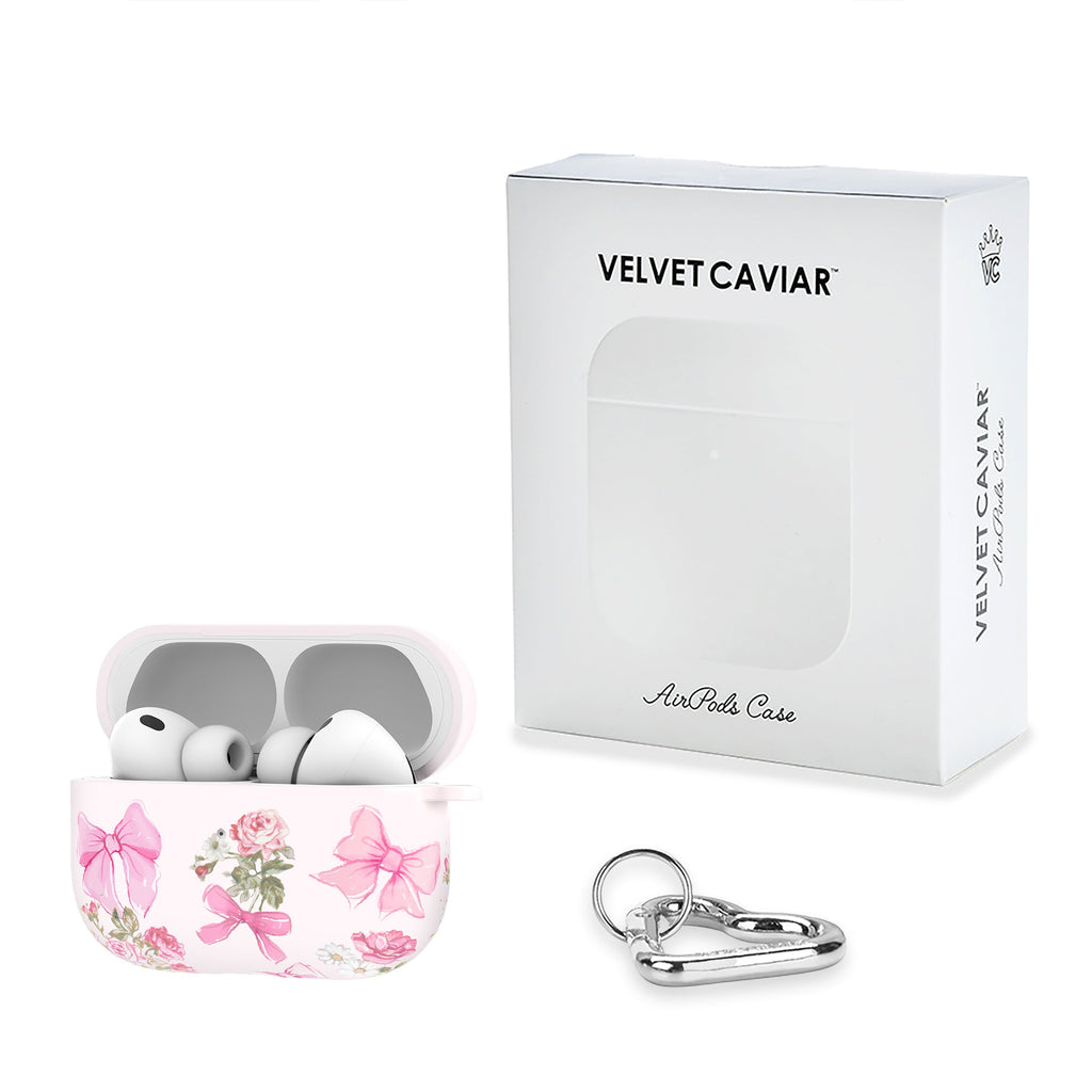 Posie Pink Bow AirPod Case