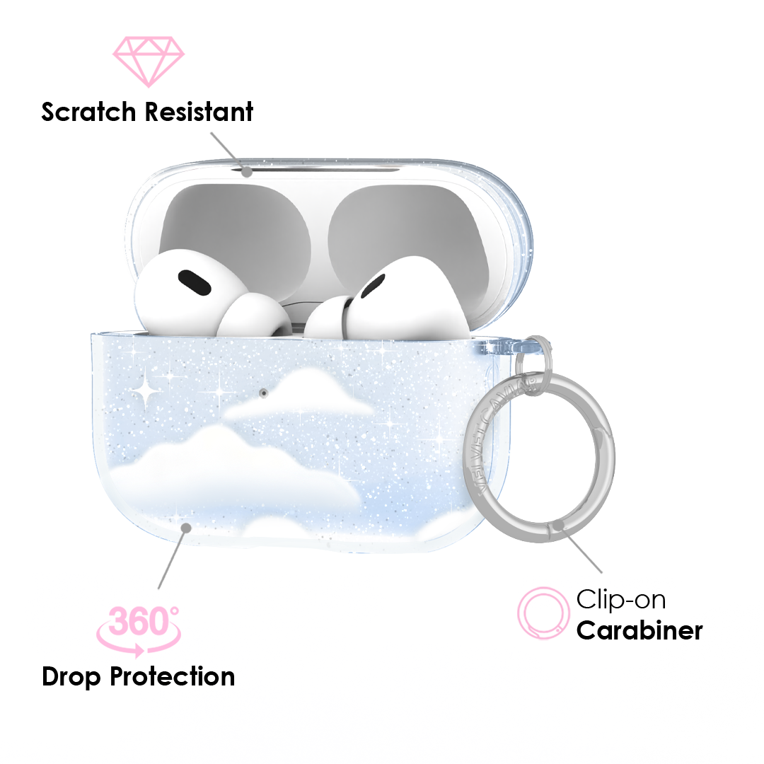 In the Clouds Stardust AirPod Case