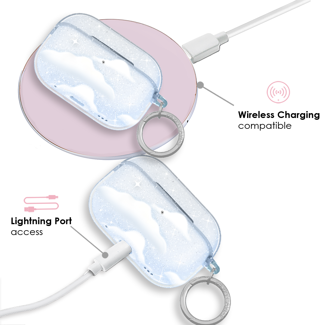 In the Clouds Stardust AirPod Case