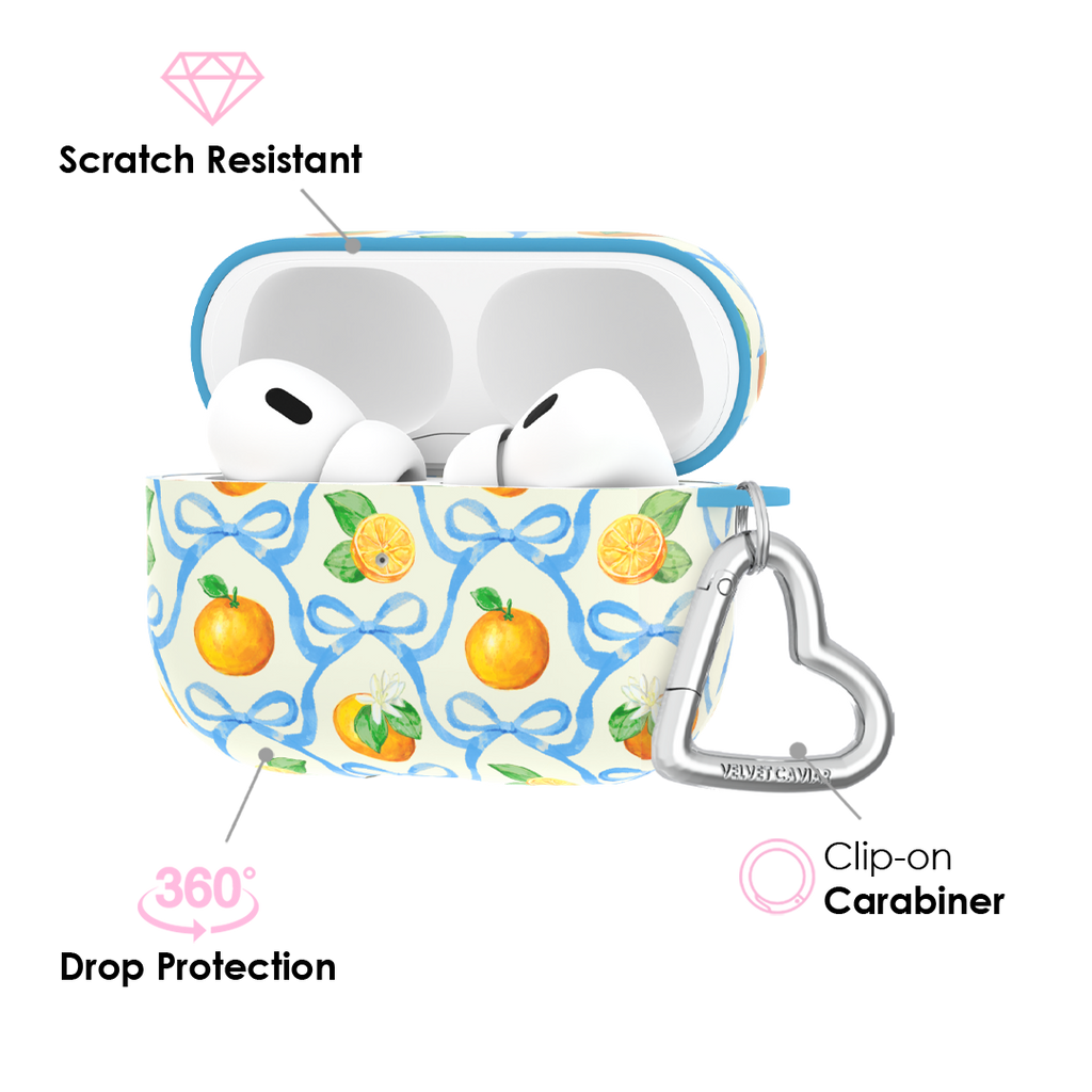 Orange Blossom AirPod Case
