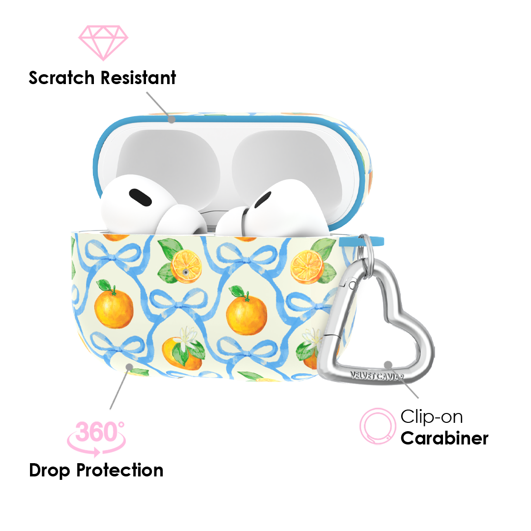 Orange Blossom AirPod Case