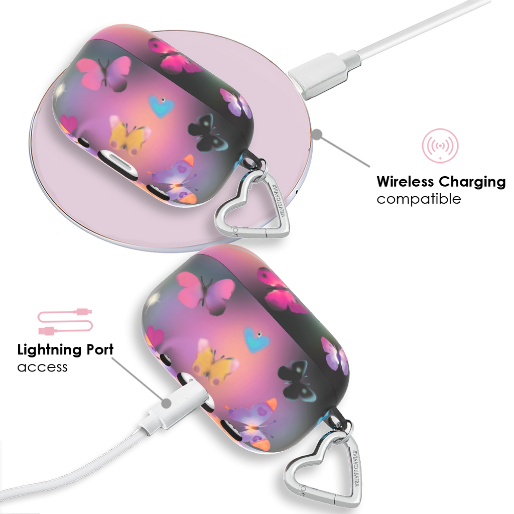 Aurora Butterfly AirPod Case