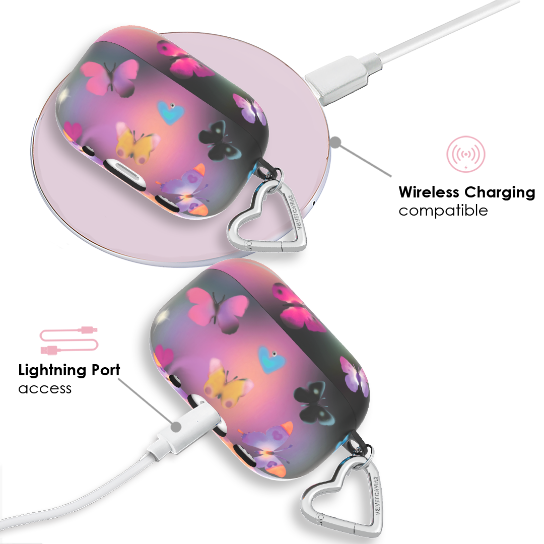 Aurora Butterfly AirPod Case