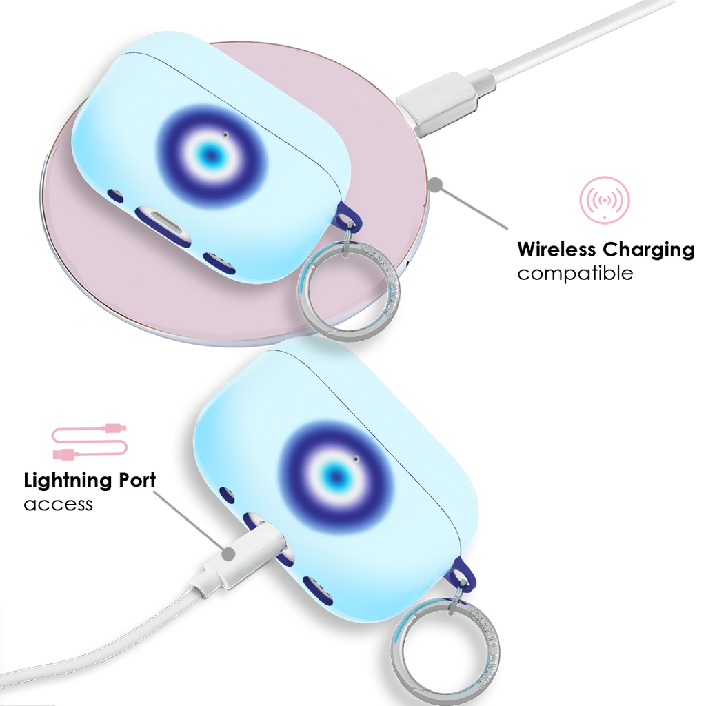 Evil Eye Aura AirPod Case