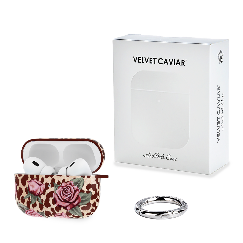 Rosy Leopard AirPod Case