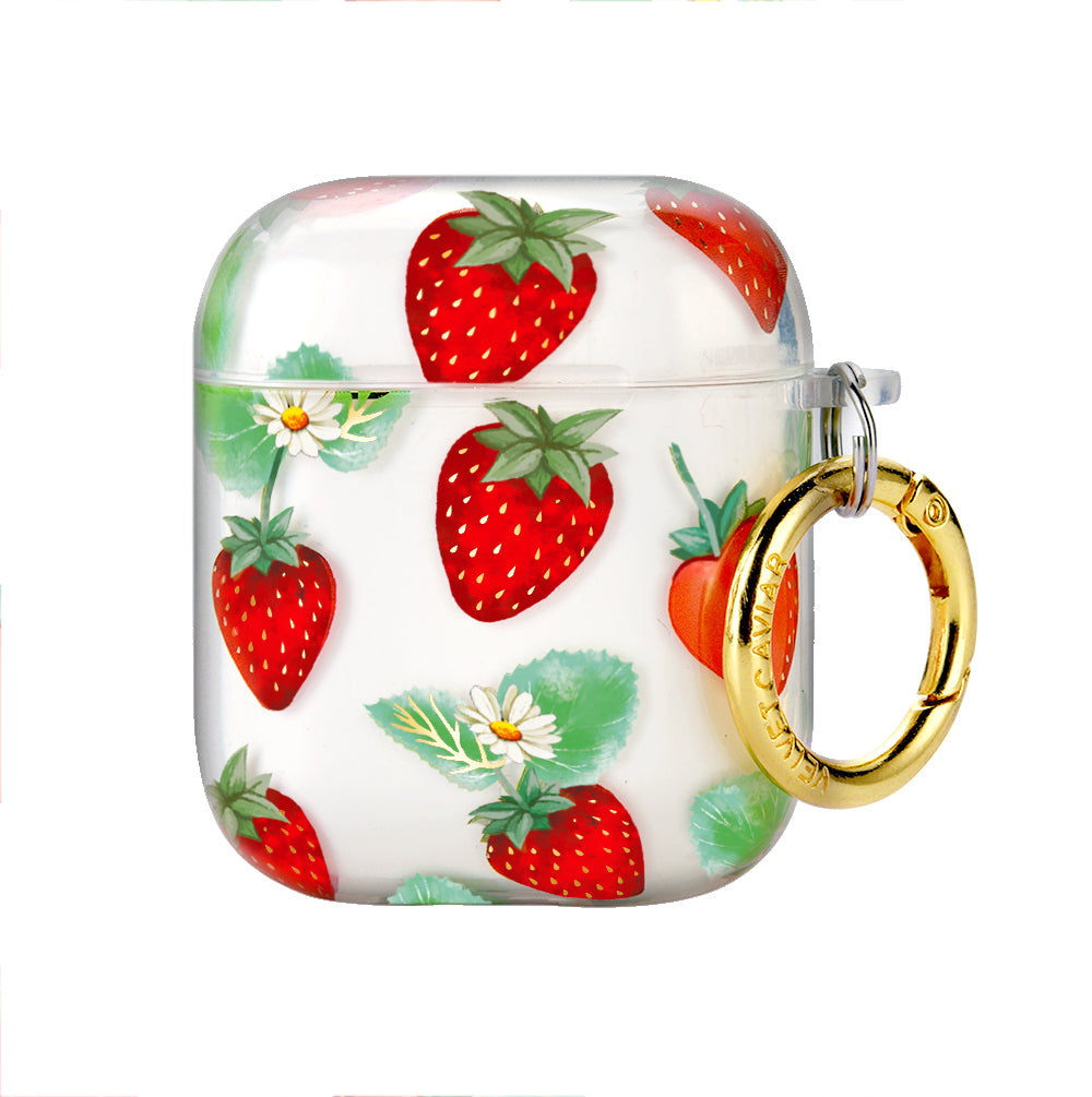 Strawberry Airpods Case