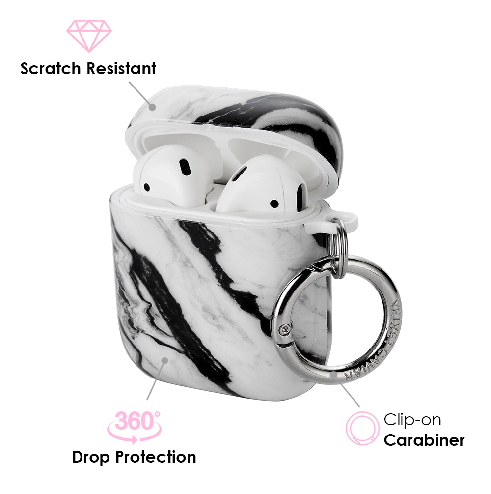 Panda Marble Airpods Case