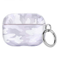 White Clouds Camo Airpods Case