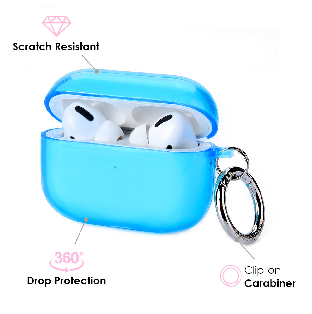 Neon Blue AirPod Case