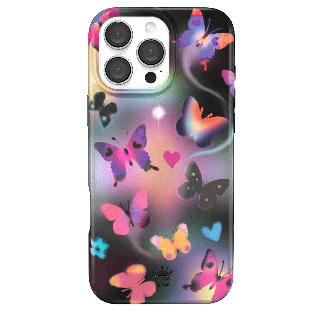 Aurora Butterfly iPhone Case