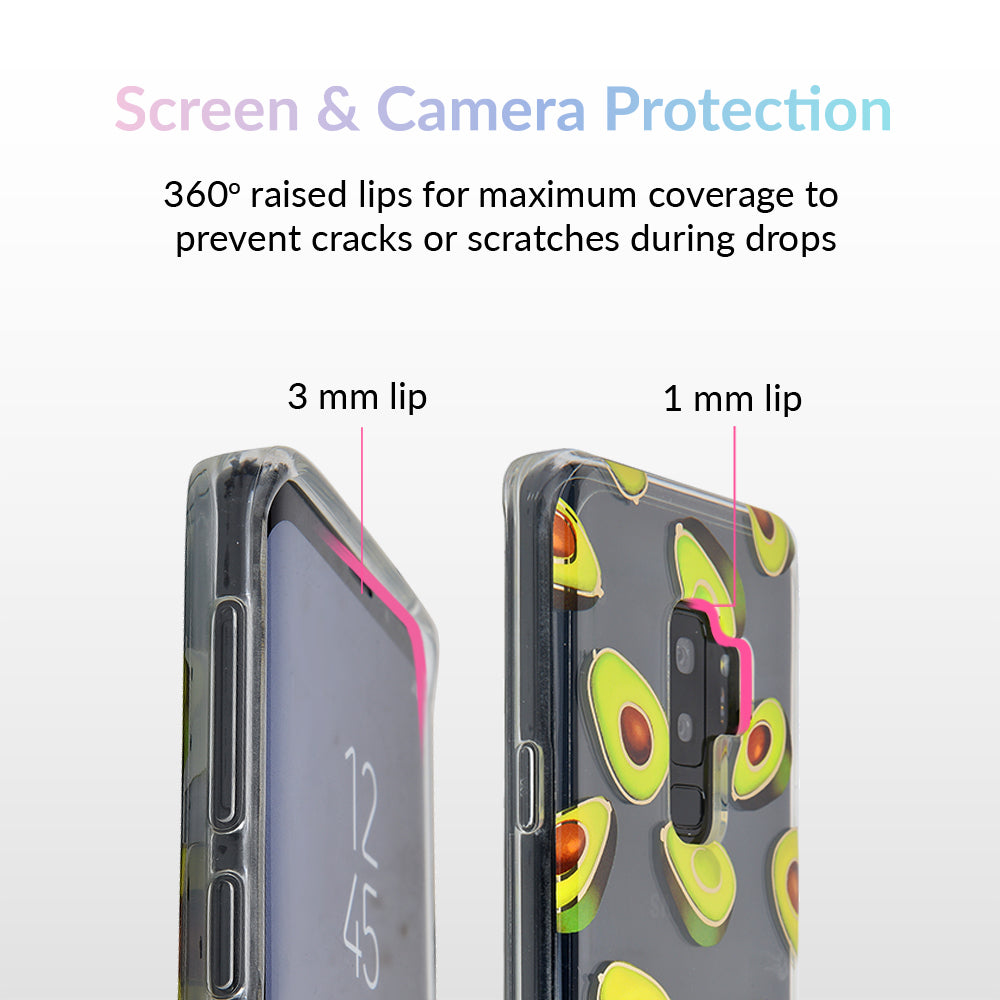 Avocado Clear Samsung Galaxy Case