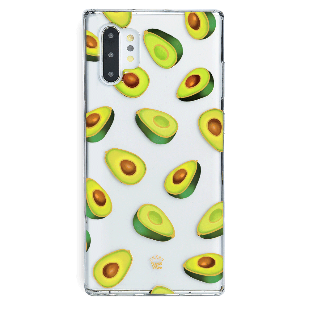Avocado Clear Samsung Galaxy Case