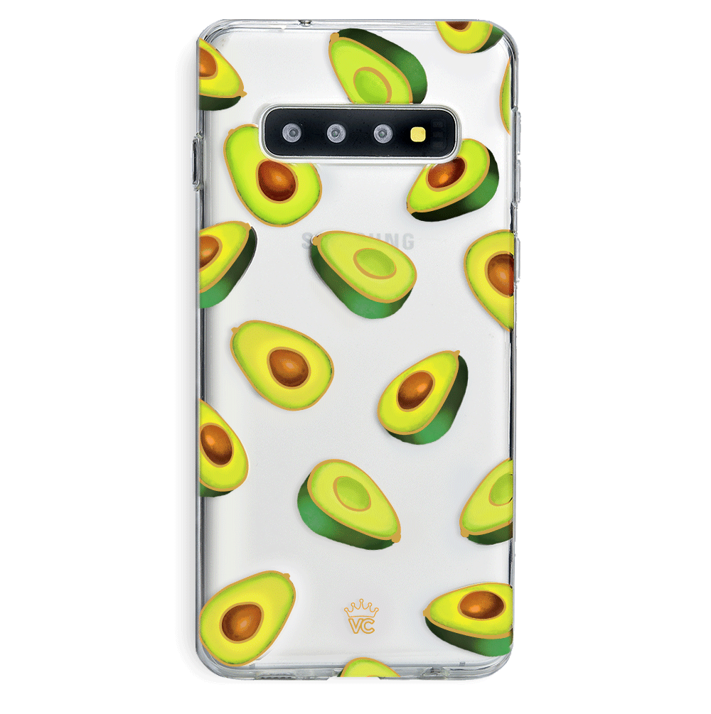 Avocado Clear Samsung Galaxy Case