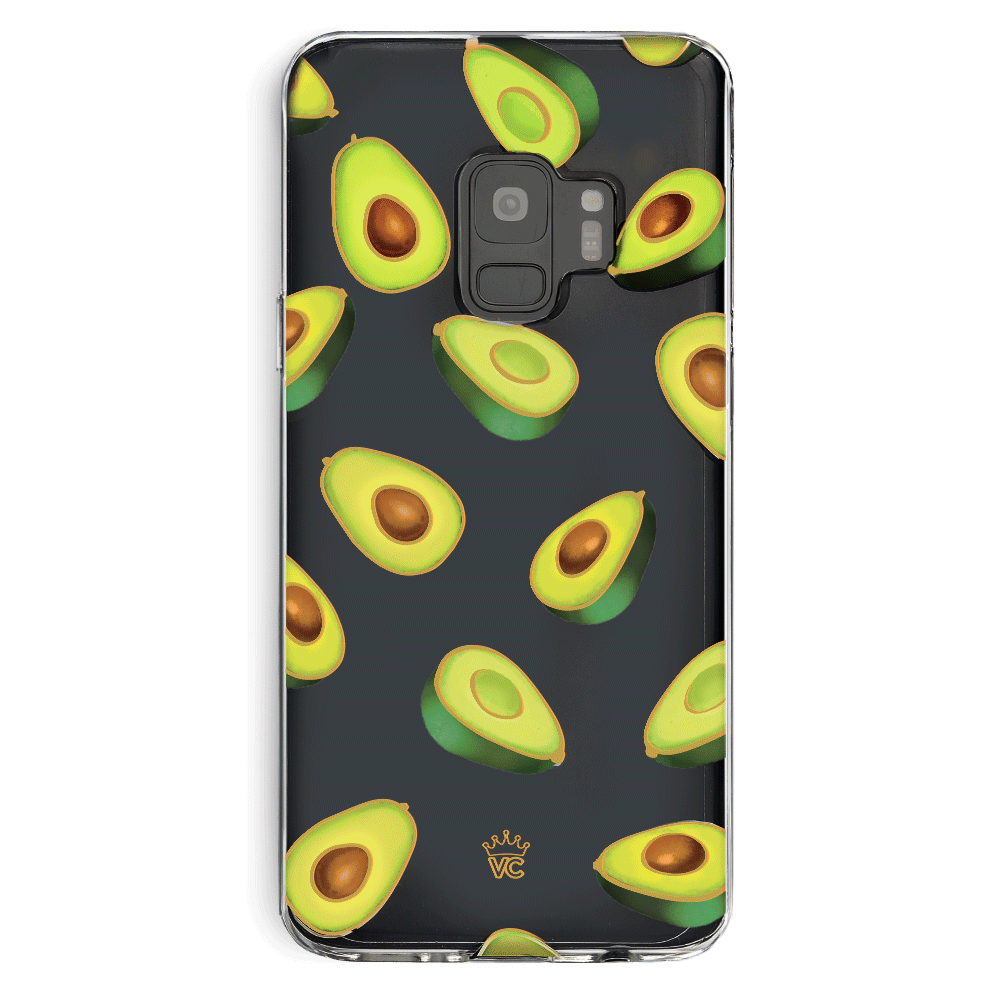 Avocado Clear Samsung Galaxy Case