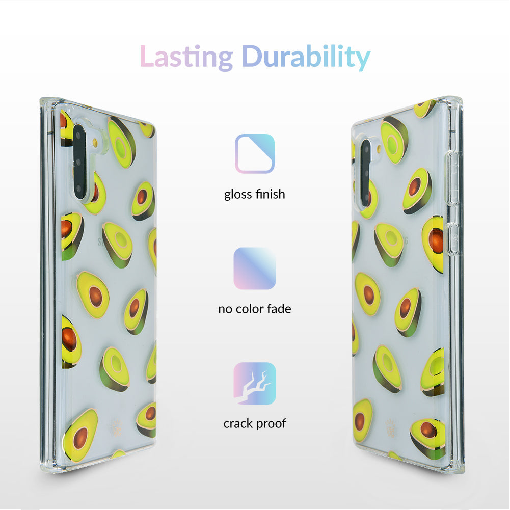 Avocado Clear Samsung Galaxy Case