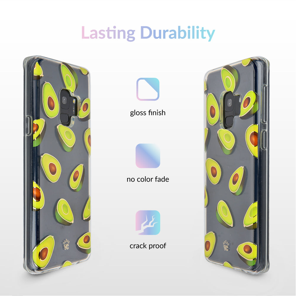 Avocado Clear Samsung Galaxy Case