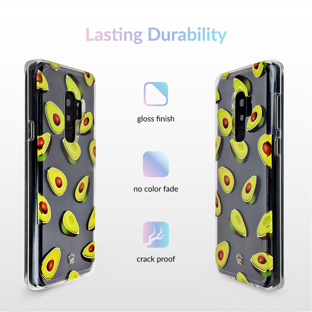Avocado Clear Samsung Galaxy Case