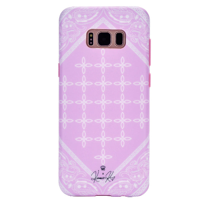 Pink Bandana iPhone Case by Kendall Vertes