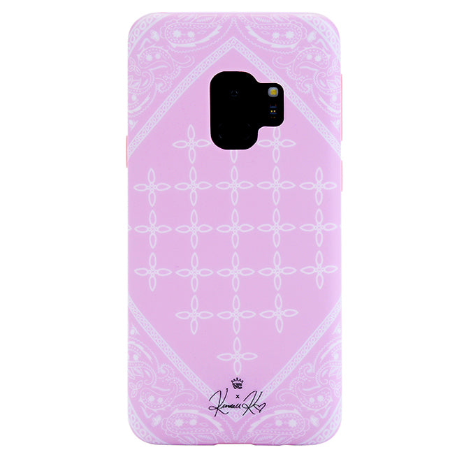 Pink Bandana iPhone Case by Kendall Vertes
