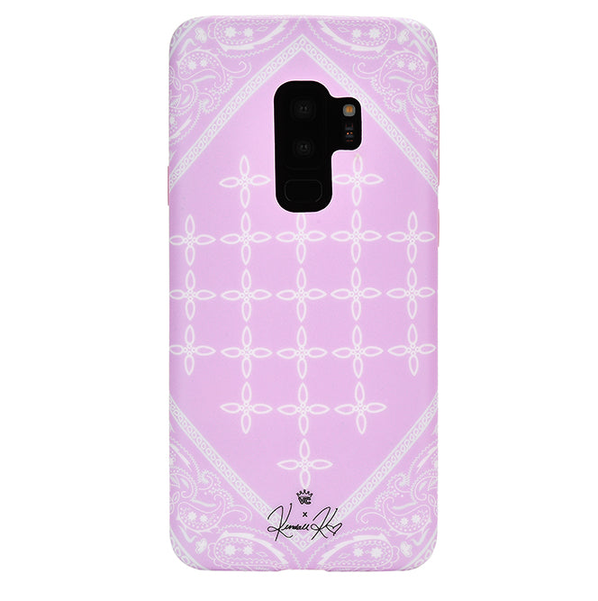 Pink Bandana iPhone Case by Kendall Vertes