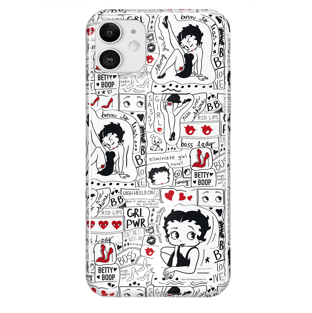 Betty Boop Girl Power iPhone Case