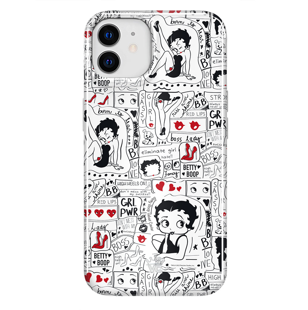 Betty Boop Girl Power iPhone Case