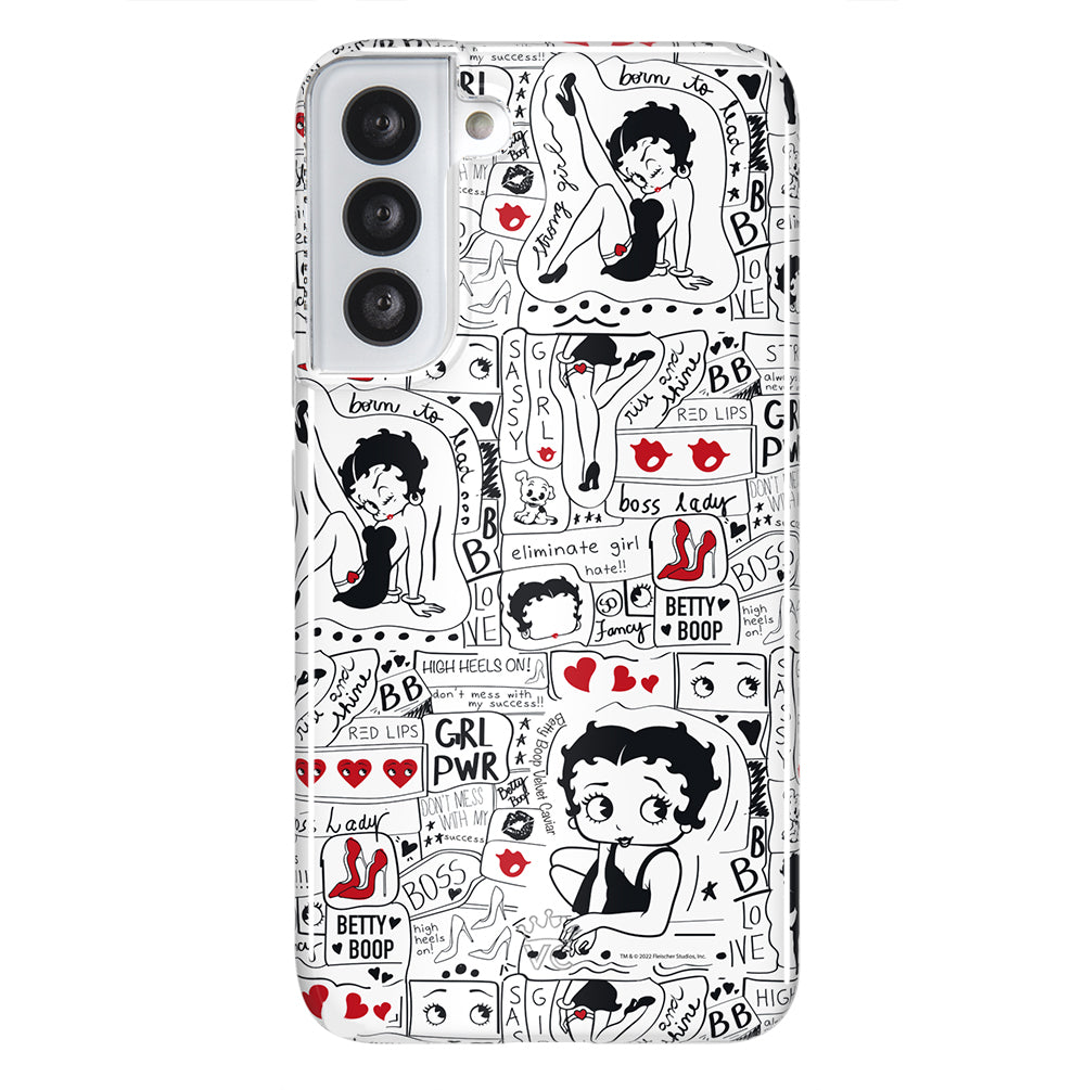 Betty Boop Girl Power Samsung Case