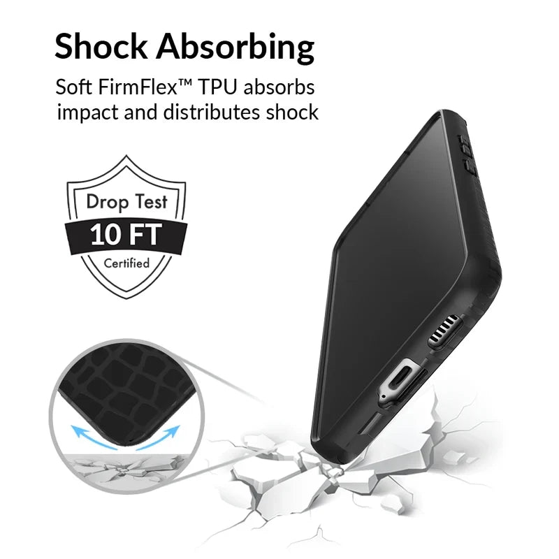Black Croc Samsung Case