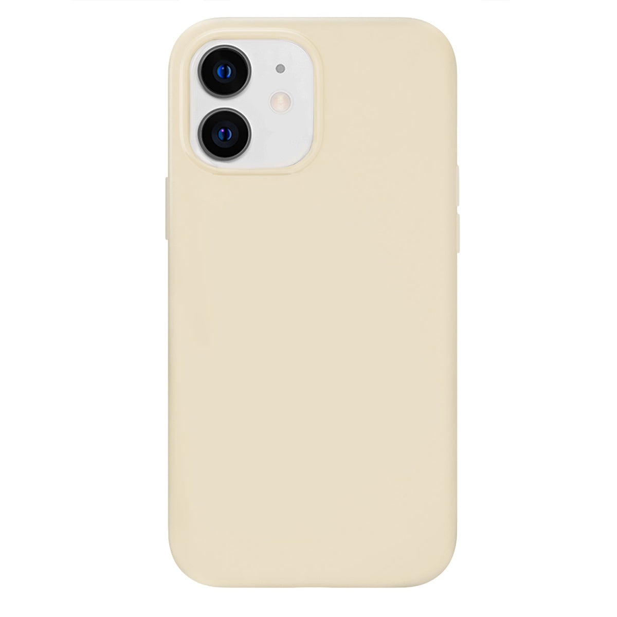 Beige Silicone iPhone Case