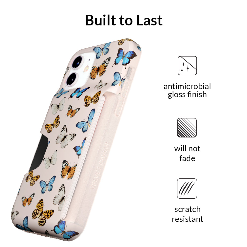 Butterfly iPhone Wallet Case