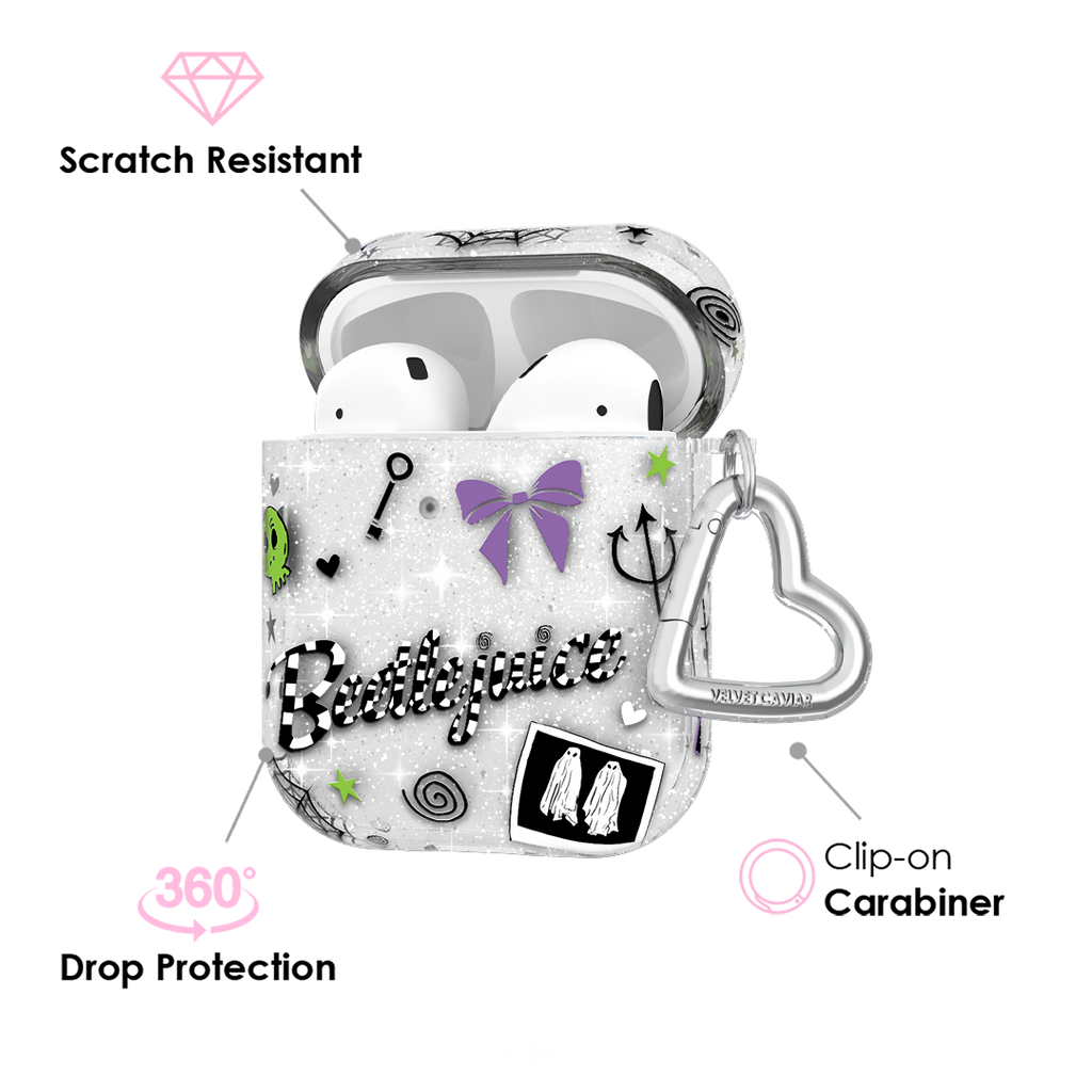 Beetlejuice Ghost with the Most AirPod Case