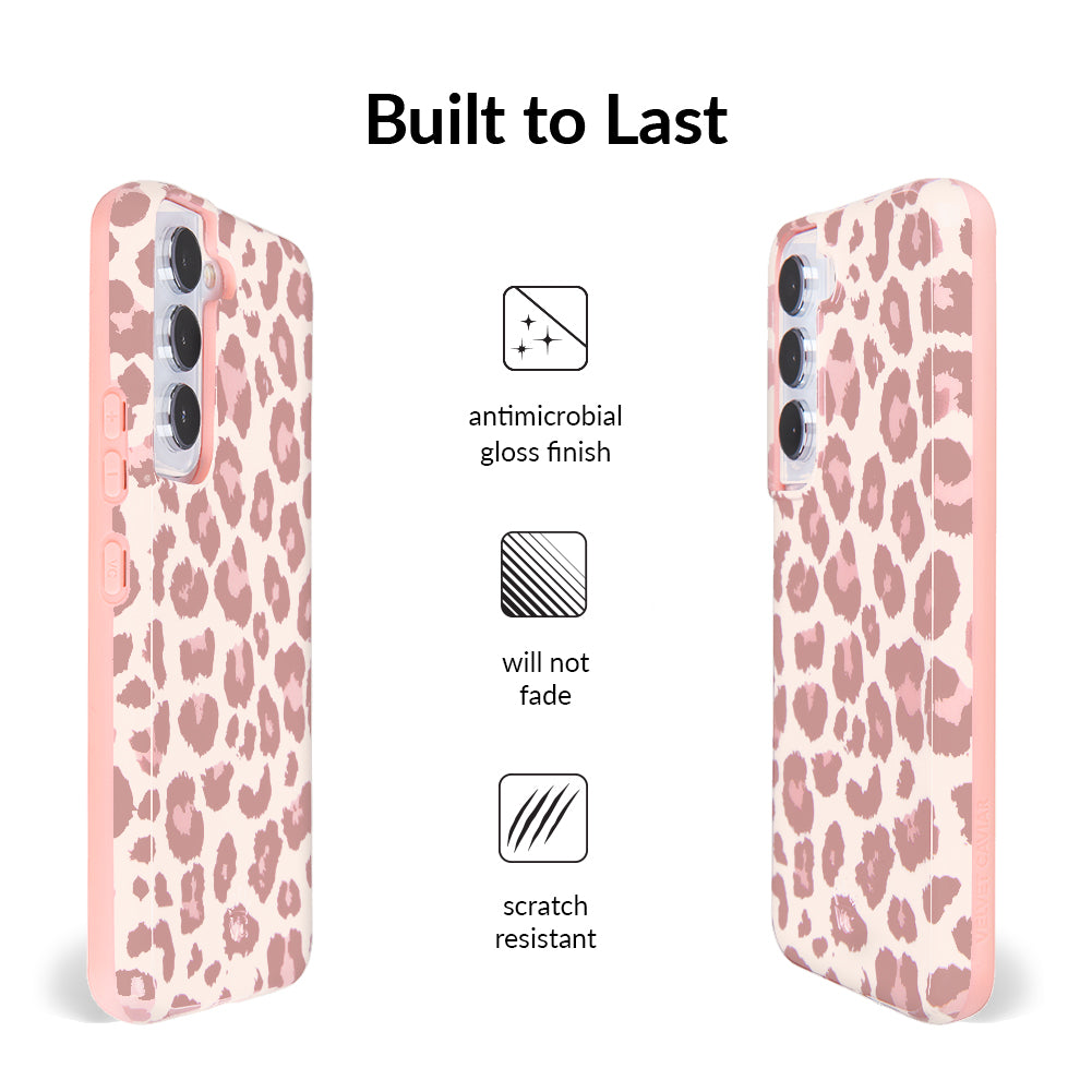 Blush Leopard Samsung Case