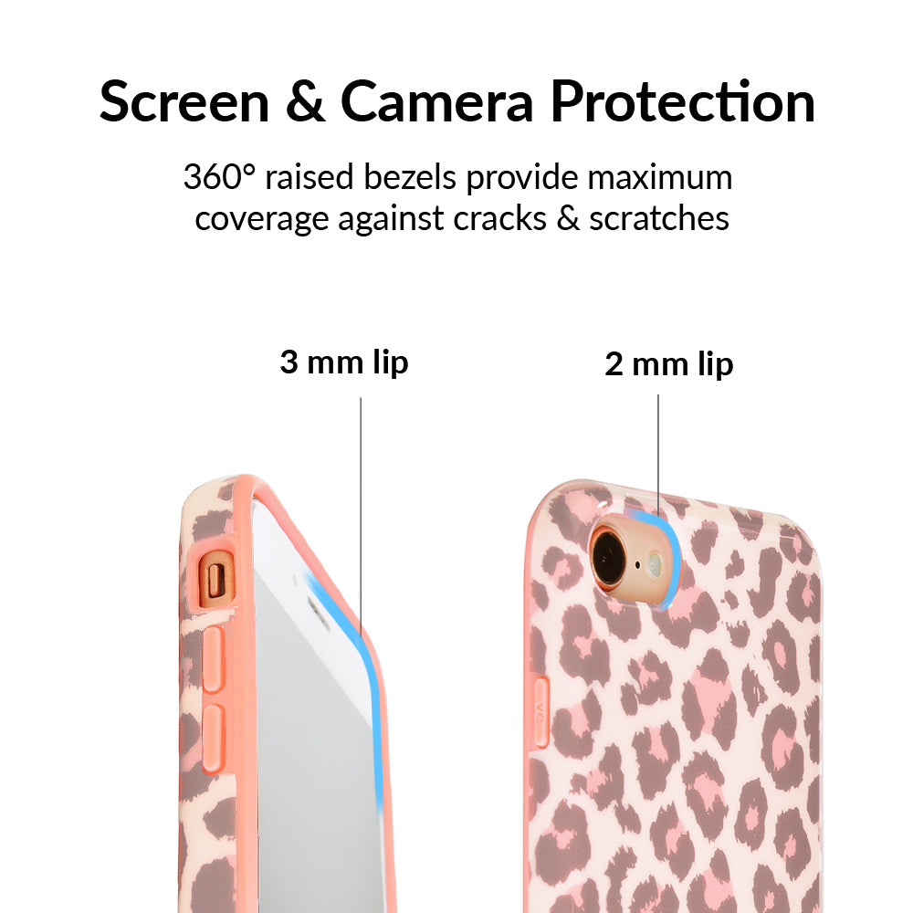 Blush Leopard iPhone Case