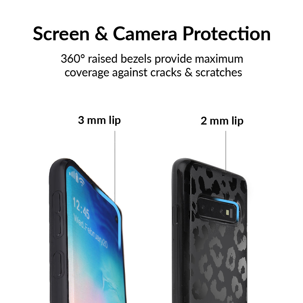 Black Leopard Samsung Case
